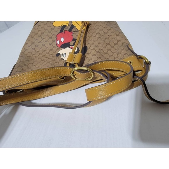 Authentic GUCCI DISNEY Sweets GG Micky Mouse Bucket Bag - Picture 14 of 16